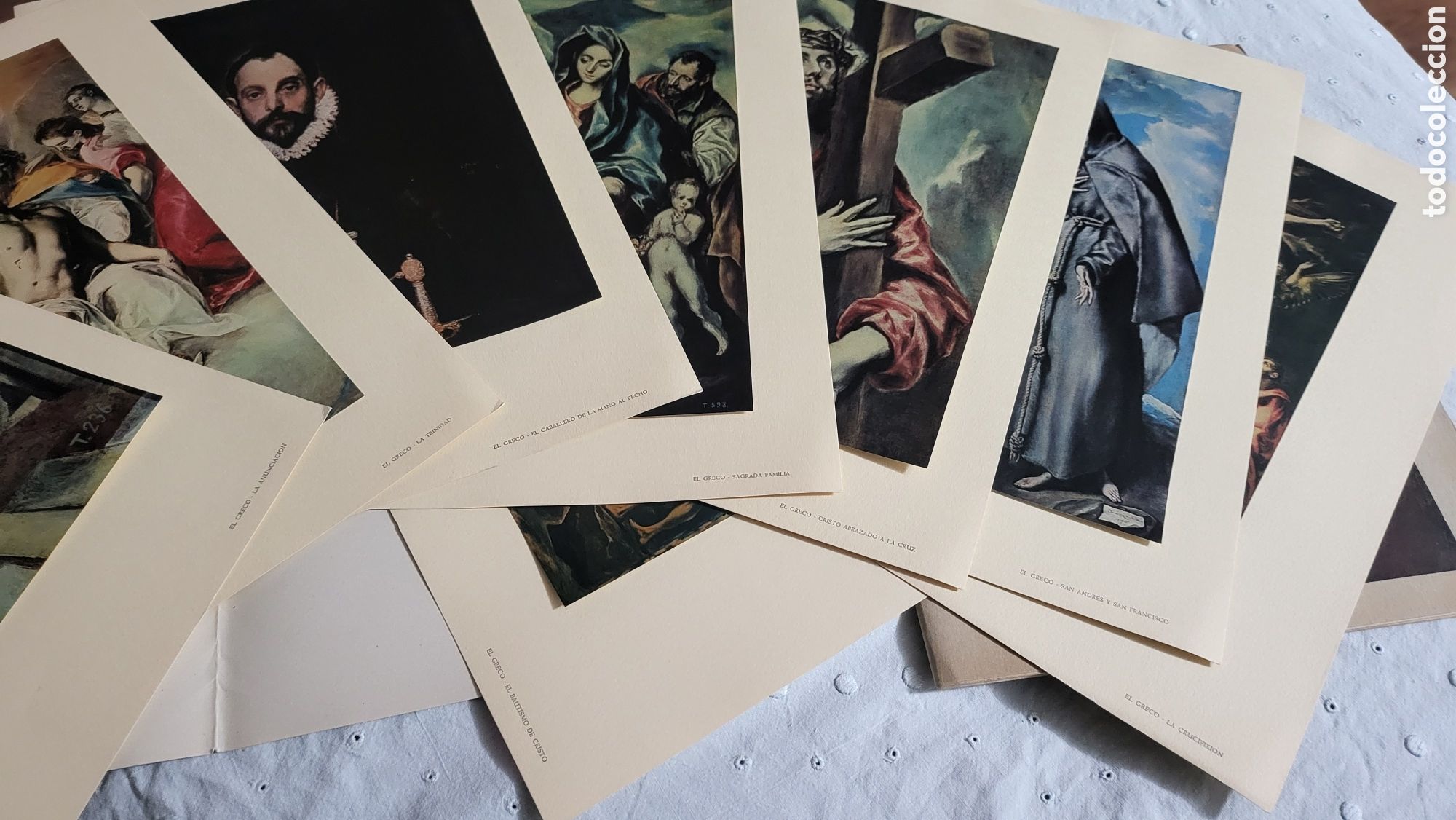 Arte: EL GRECO CARPETAS CON OBRAS DESTACADAS - Foto 2