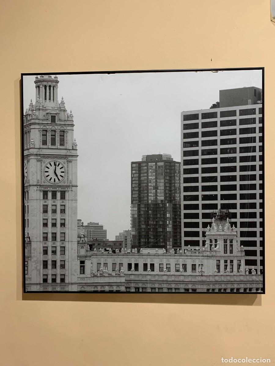 Arte: CUADRO LAMINA EDIFICIO WRIGLEY CHICAGO. - Foto 1