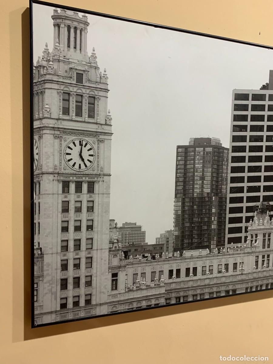 Arte: CUADRO LAMINA EDIFICIO WRIGLEY CHICAGO. - Foto 2