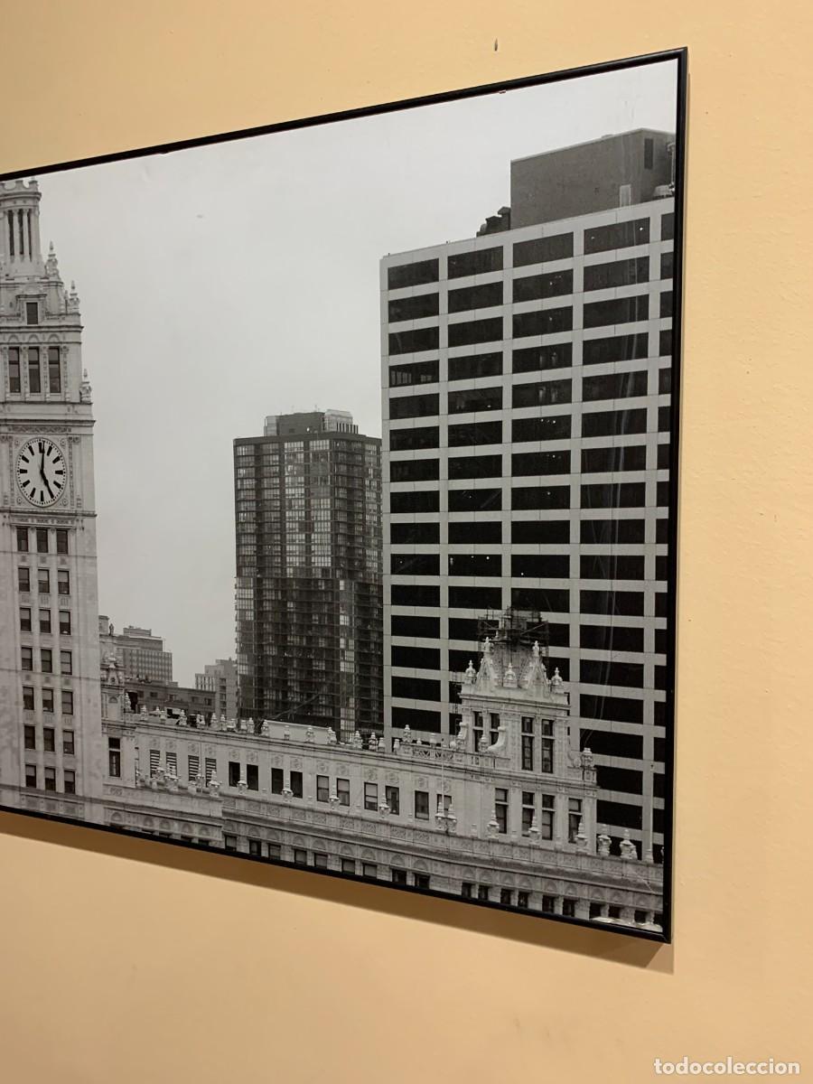 Arte: CUADRO LAMINA EDIFICIO WRIGLEY CHICAGO. - Foto 3