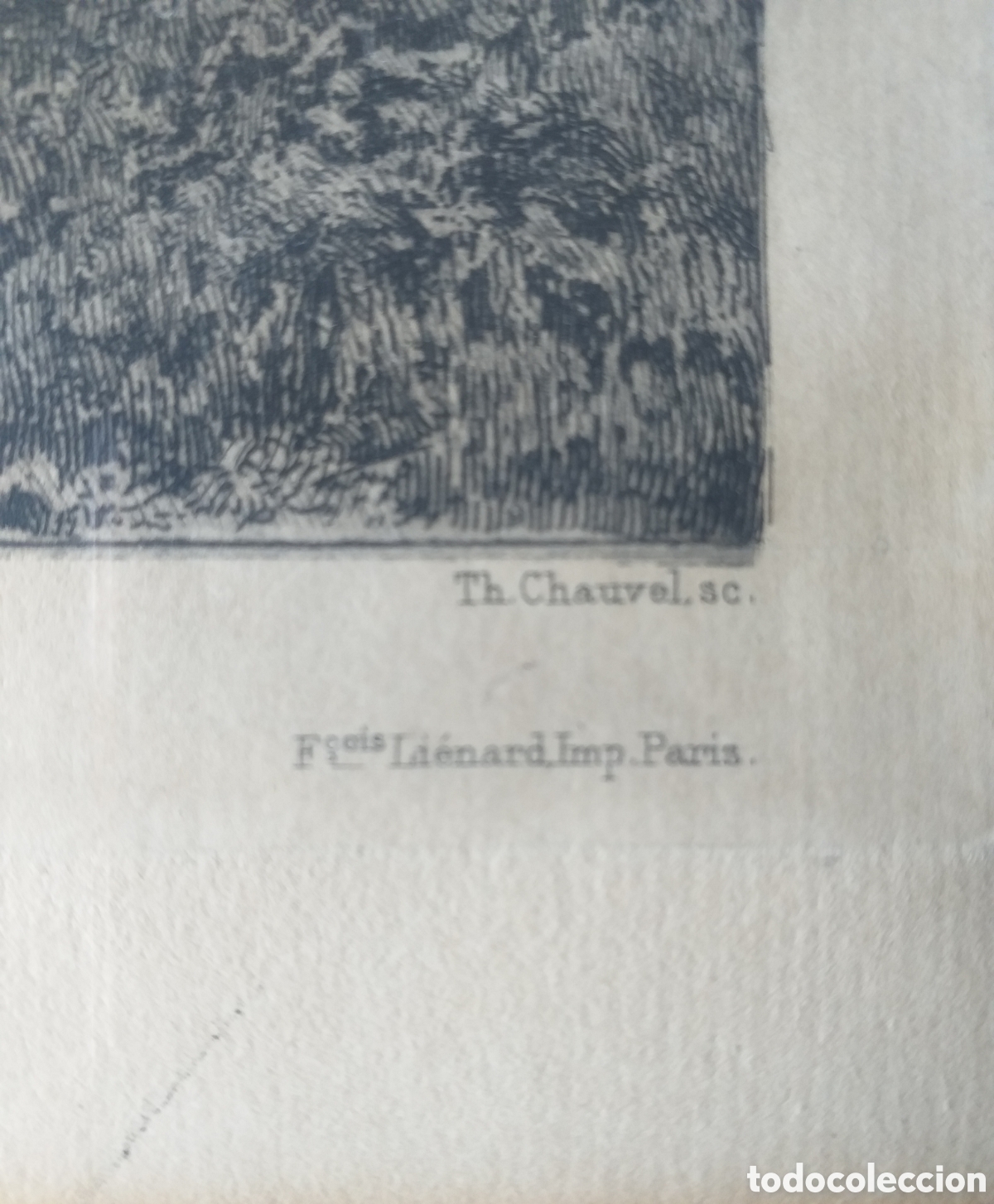 Arte: Cuadro de Grabado 1875 - Foto 5