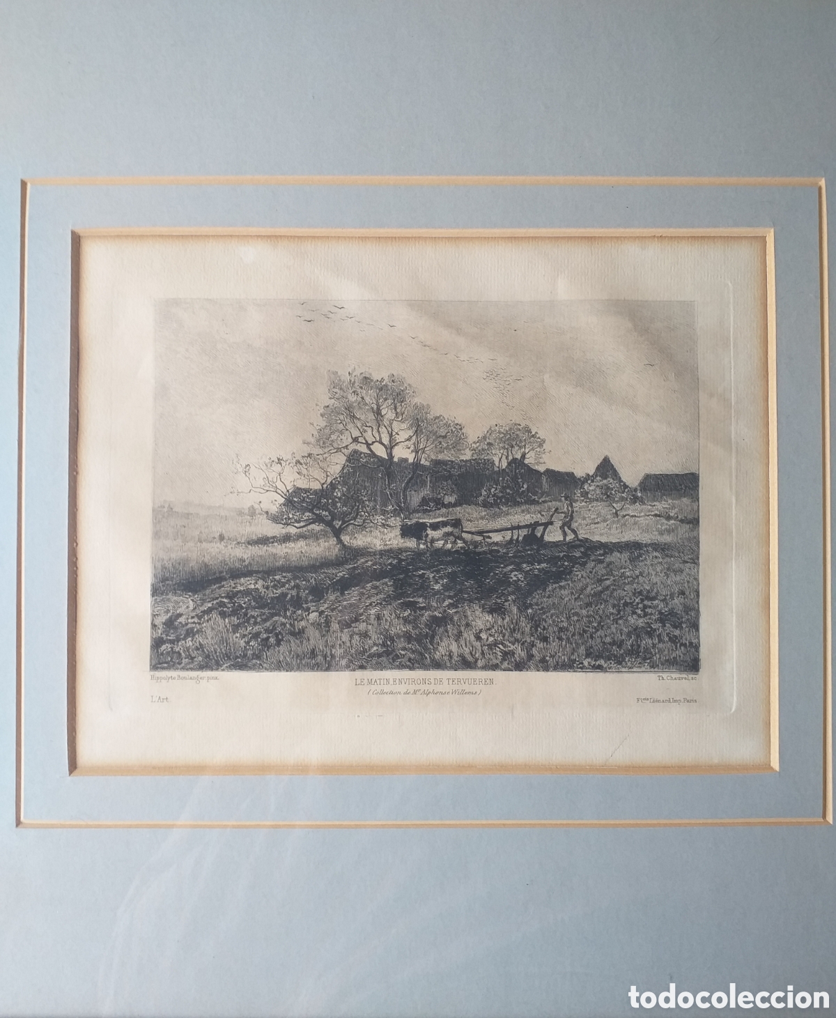 Arte: Cuadro de Grabado 1875 - Foto 7