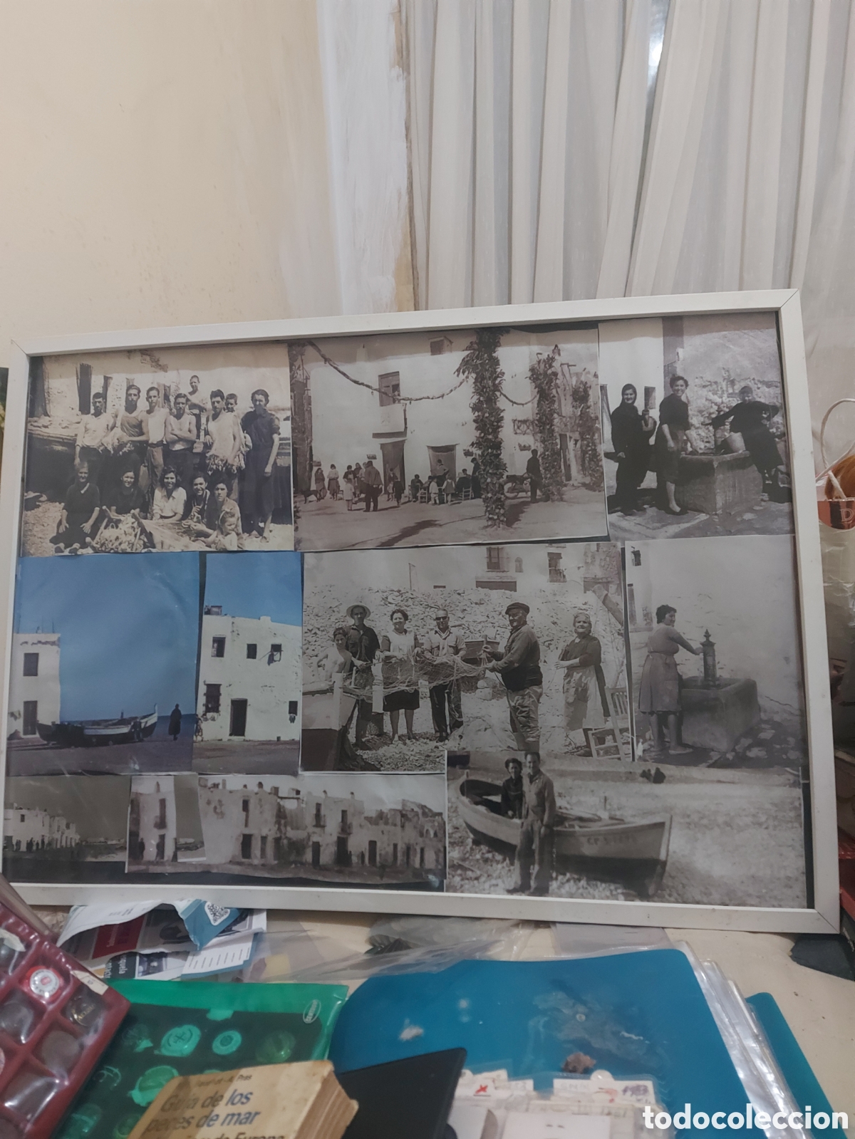 Arte: Cuadro de Vinaros antic - Foto 1