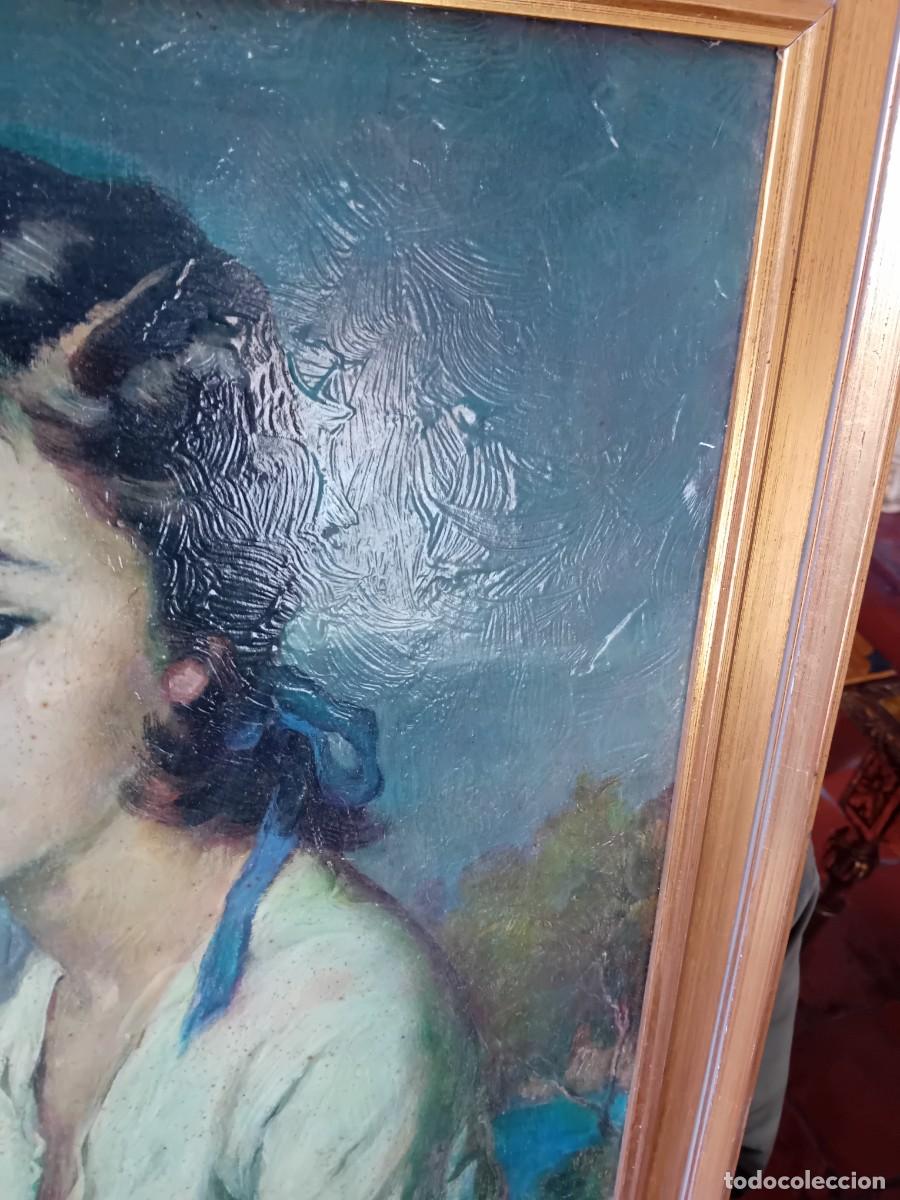 Arte: Mujer con jofaina manzanas y peras de Francisco Rivera - Foto 3