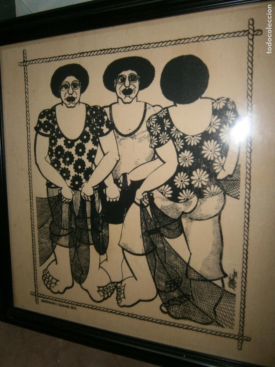 Arte: ANTIGUO CUADRO - CONVERSANDO E PANEANDO REDE - Foto 1