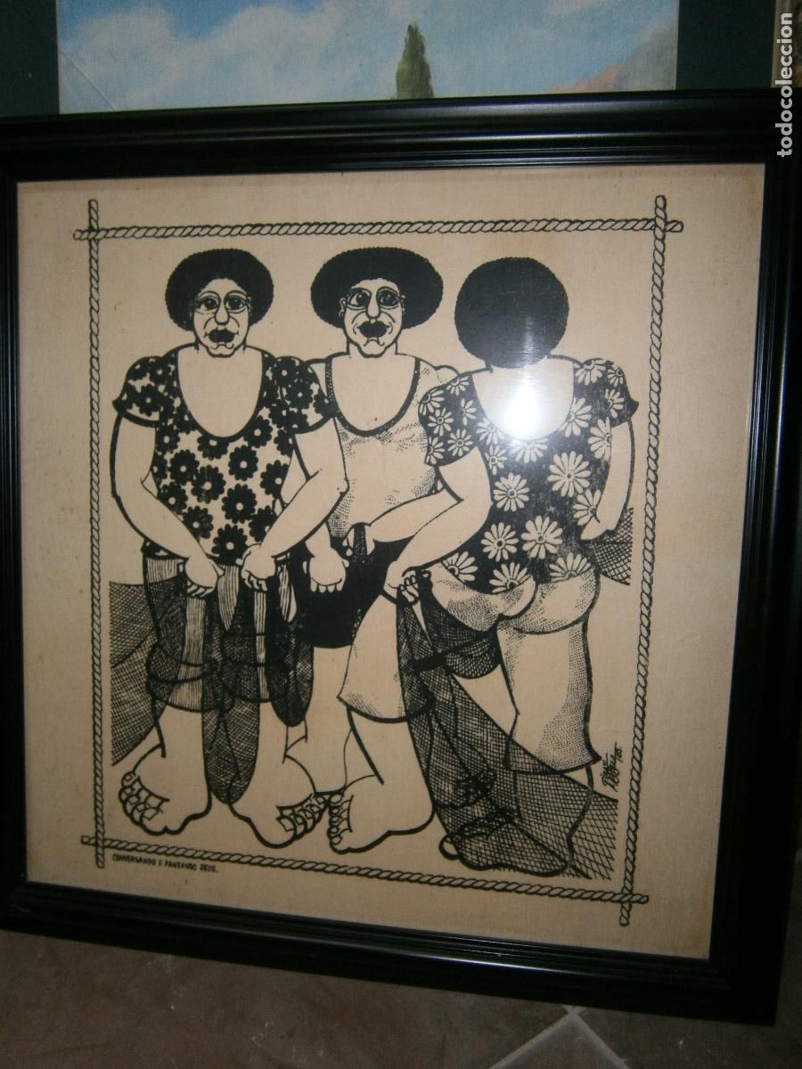 Arte: ANTIGUO CUADRO - CONVERSANDO E PANEANDO REDE - Foto 2