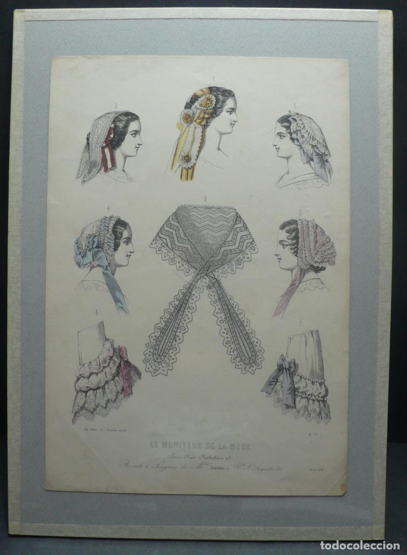 Arte: LAMINA DE MODA DE SOBREROS - Foto 1