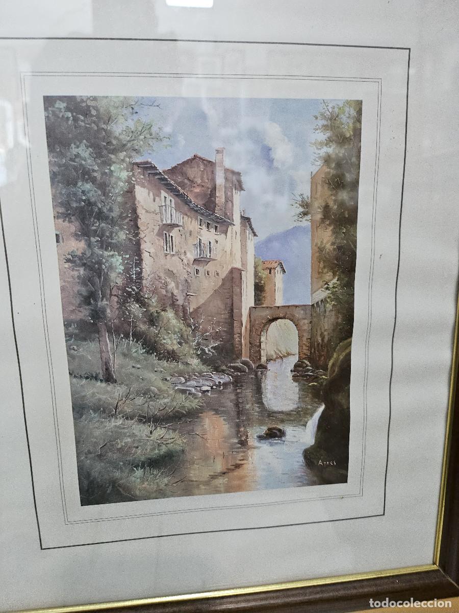 Arte: cuadro con laminas de los a&ntilde;os 70 - Foto 2