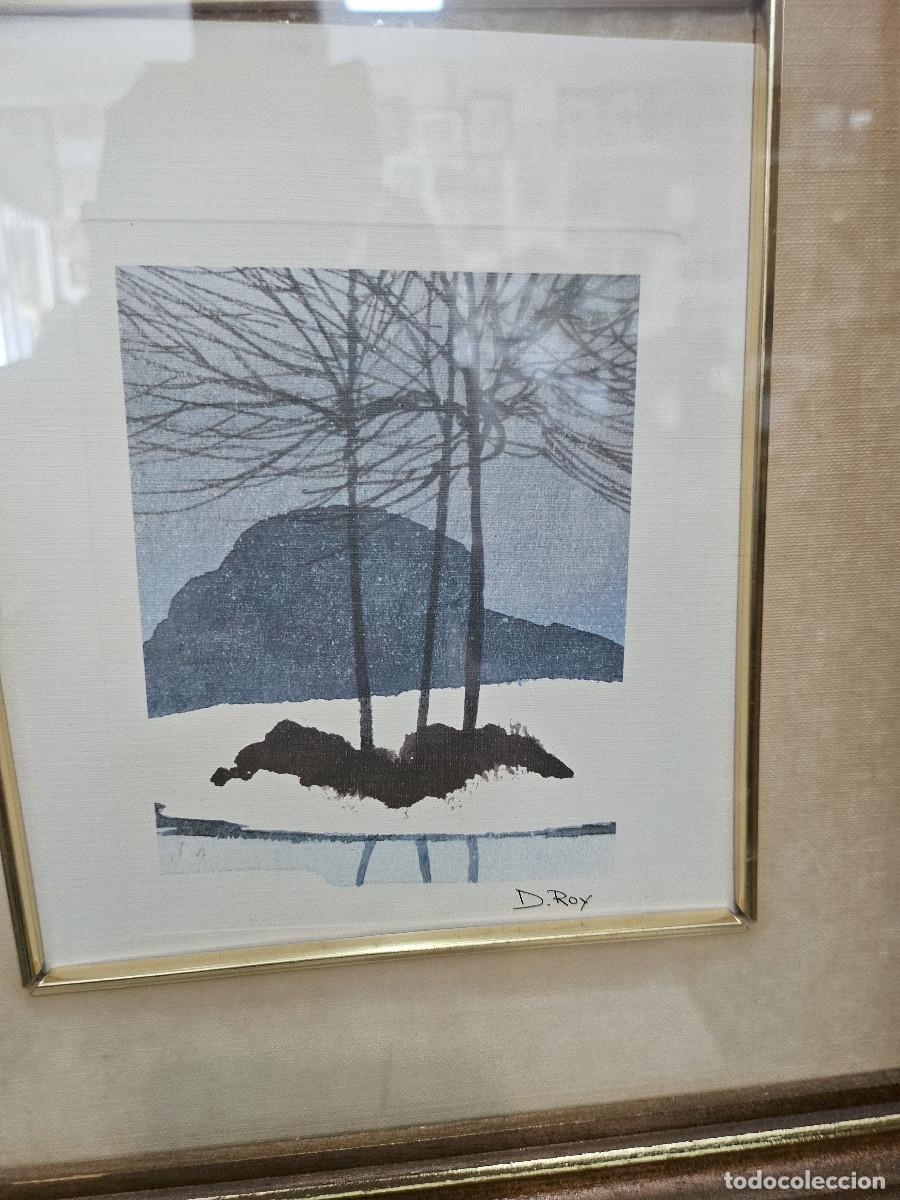 Arte: cuadro con laminas de los a&ntilde;os 70 - Foto 2