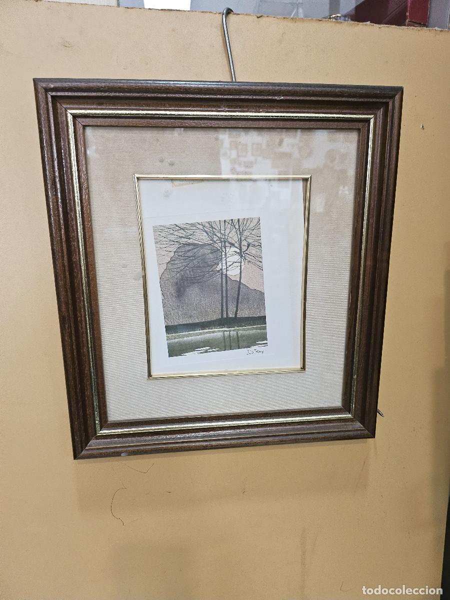 Arte: cuadro con laminas de los a&ntilde;os 70 - Foto 1