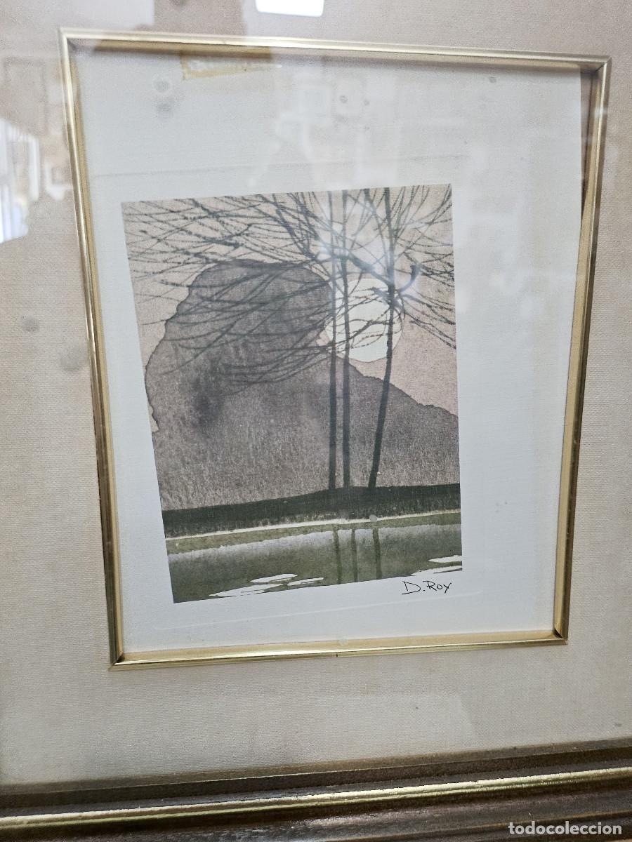 Arte: cuadro con laminas de los a&ntilde;os 70 - Foto 2