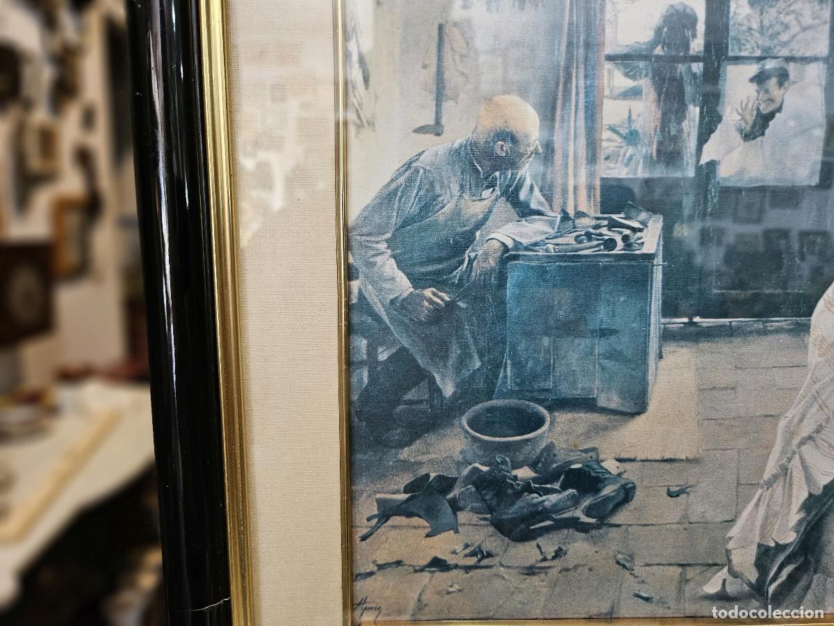 Arte: cuadro con laminas de los a&ntilde;os 70 - Foto 3