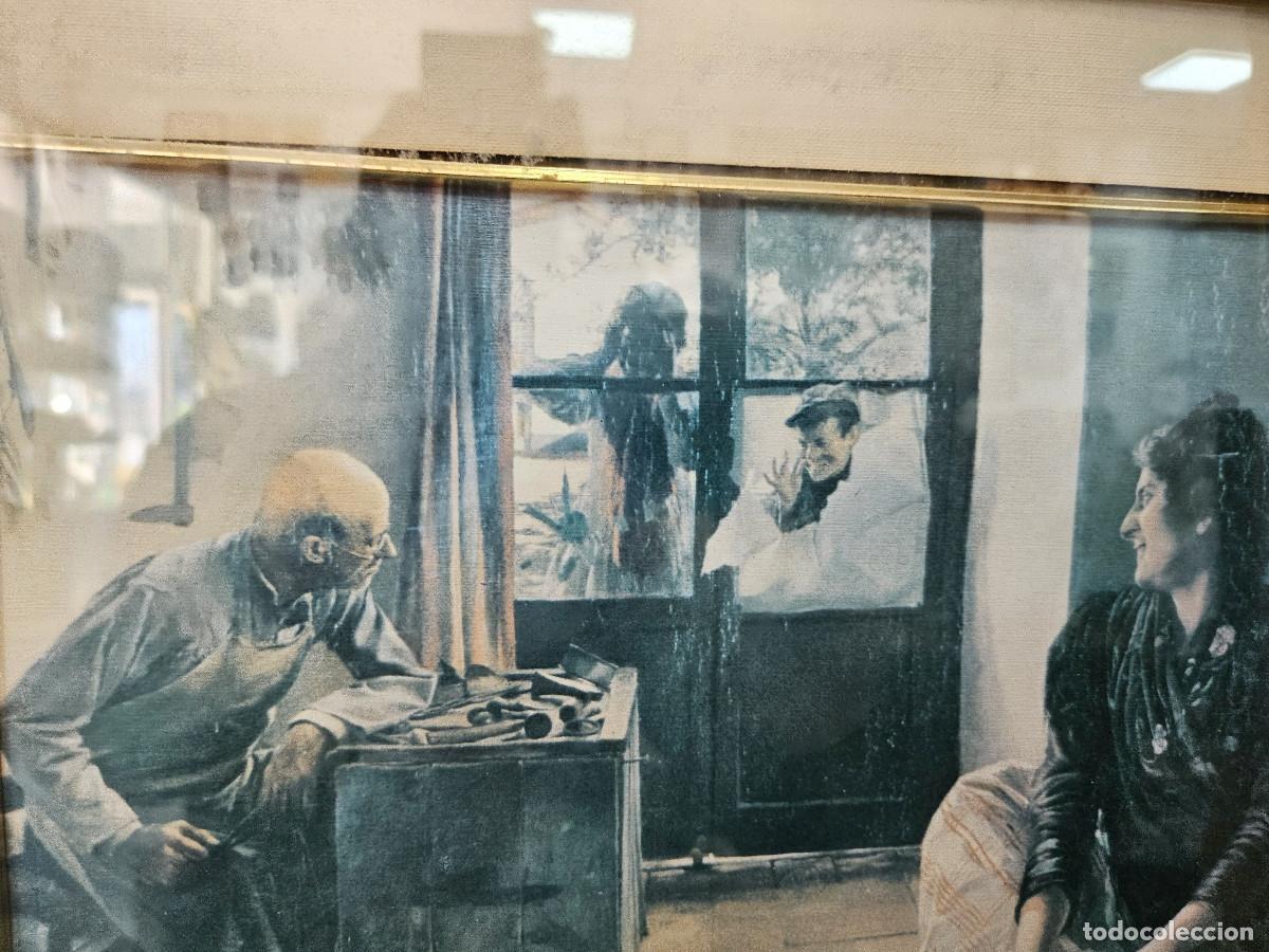 Arte: cuadro con laminas de los a&ntilde;os 70 - Foto 4