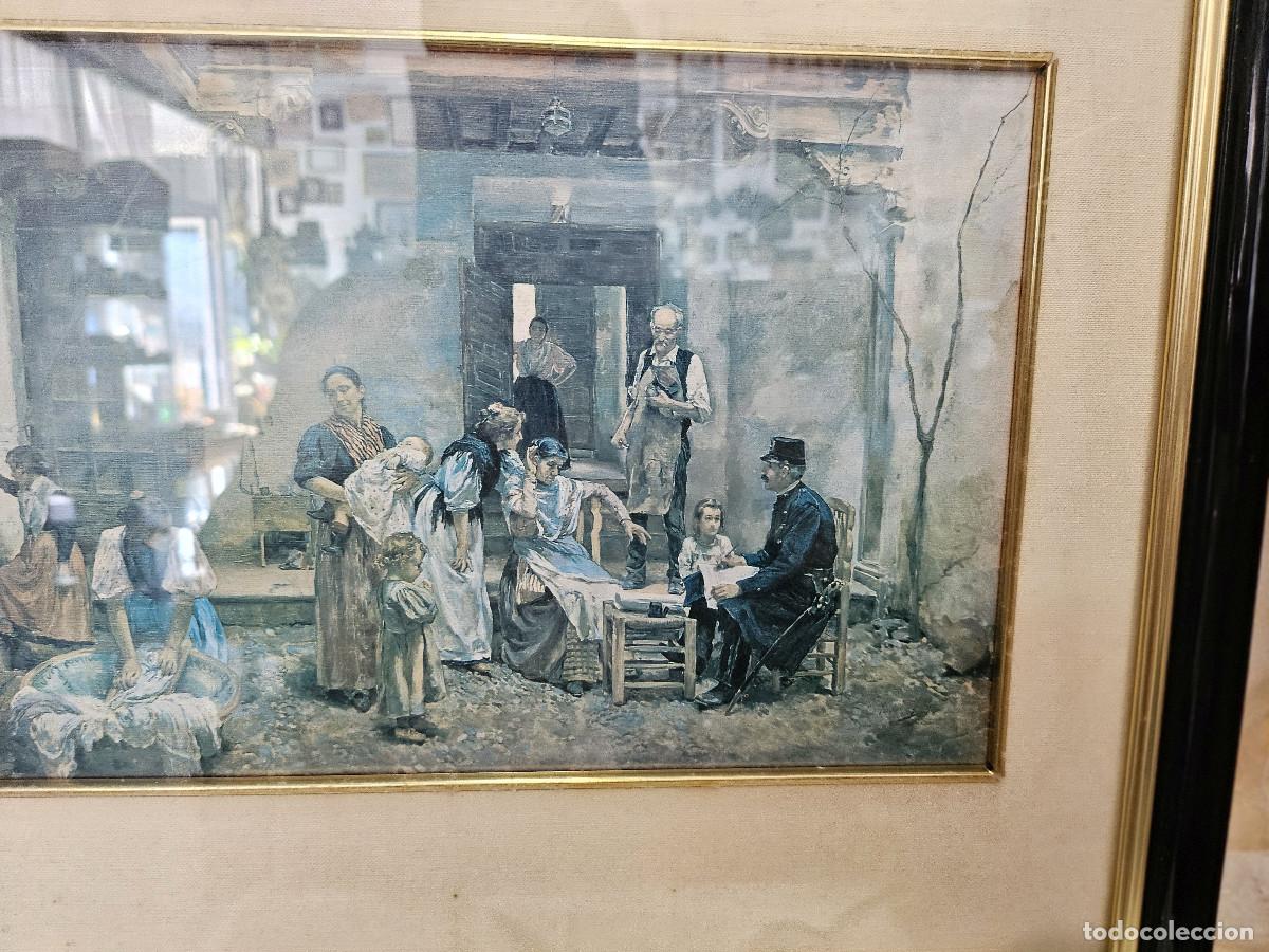 Arte: cuadro con laminas de los a&ntilde;os 70 - Foto 3