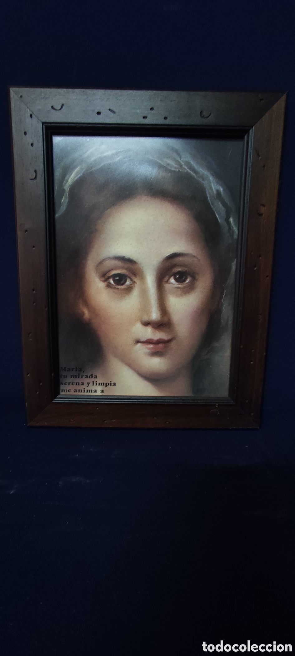 Arte: Cuadro Lamina Virgen Maria - Foto 3