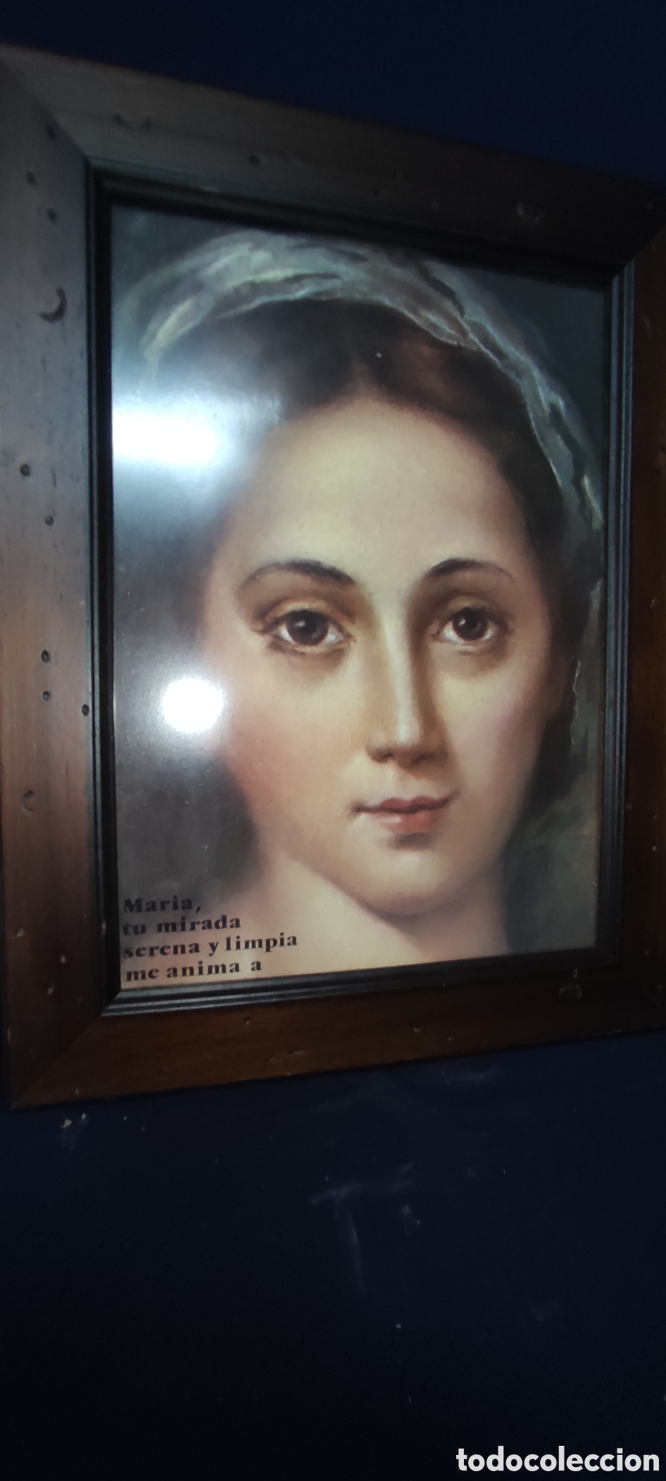 Arte: Cuadro Lamina Virgen Maria - Foto 6