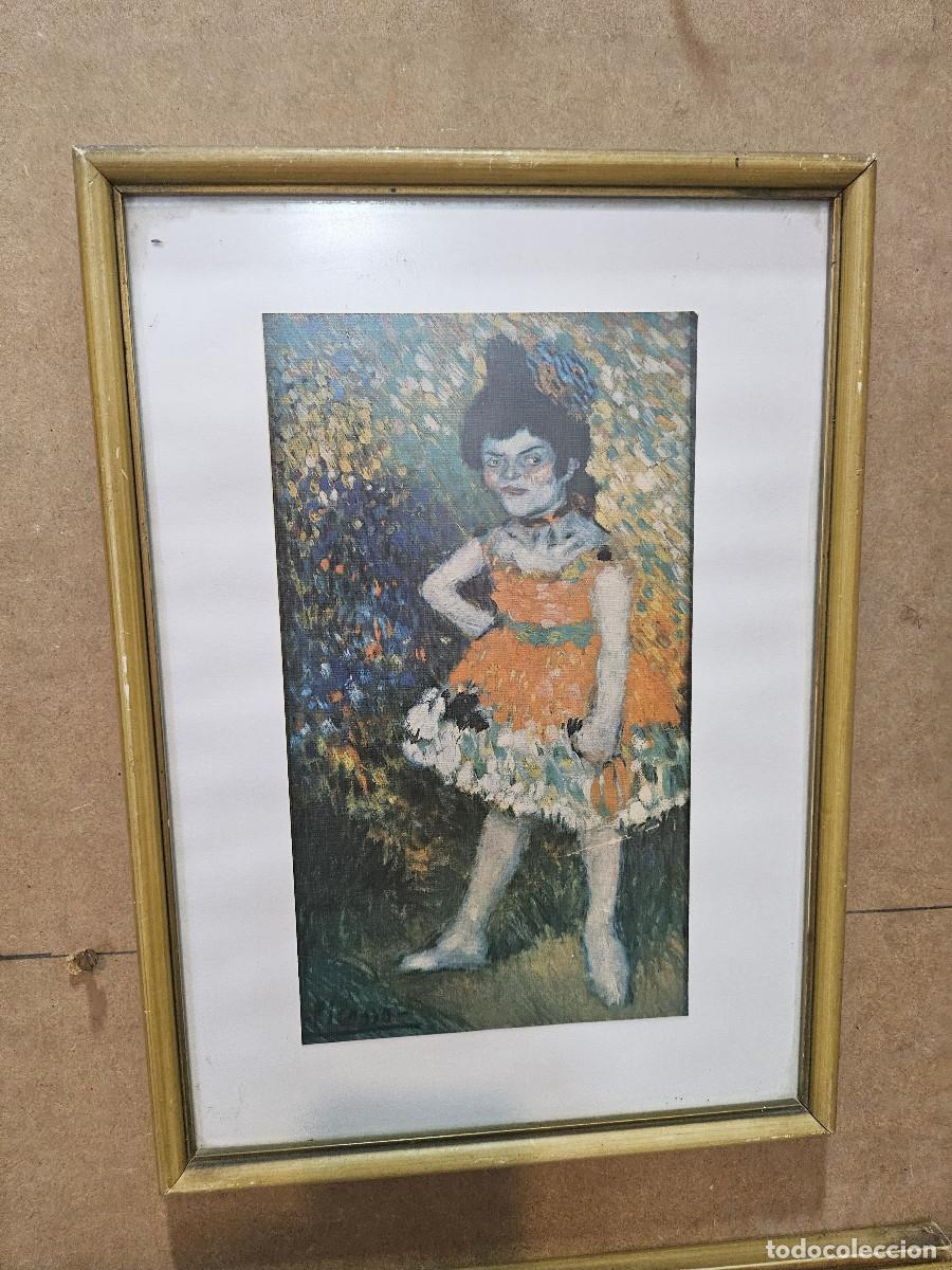 Arte: cuadro con lamina de picaso - Foto 1