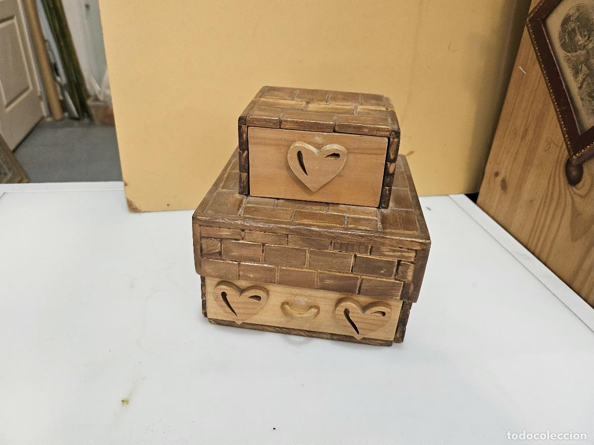 Arte: cajonera de madera peque&ntilde;a - Foto 1