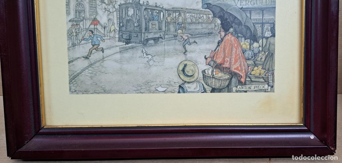 Arte: Antigua Lamina, Anton Pieck - Foto 2