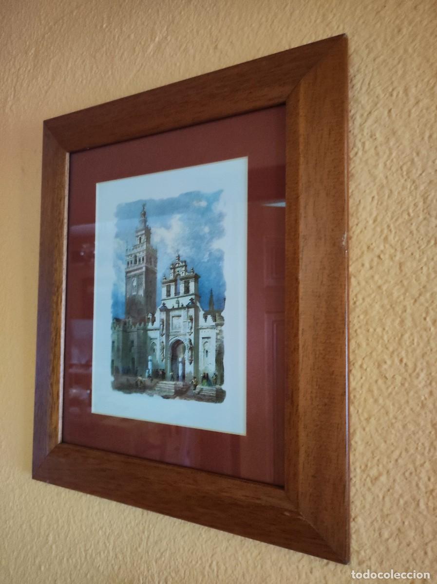 Arte: L&aacute;mina de la Giralda - Foto 3