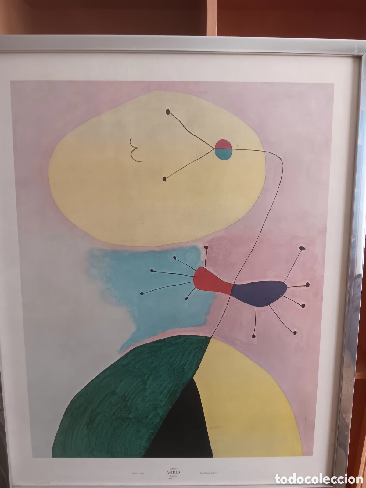 Arte: L&aacute;mina enmarcada de Joan Mir&oacute; - Foto 2