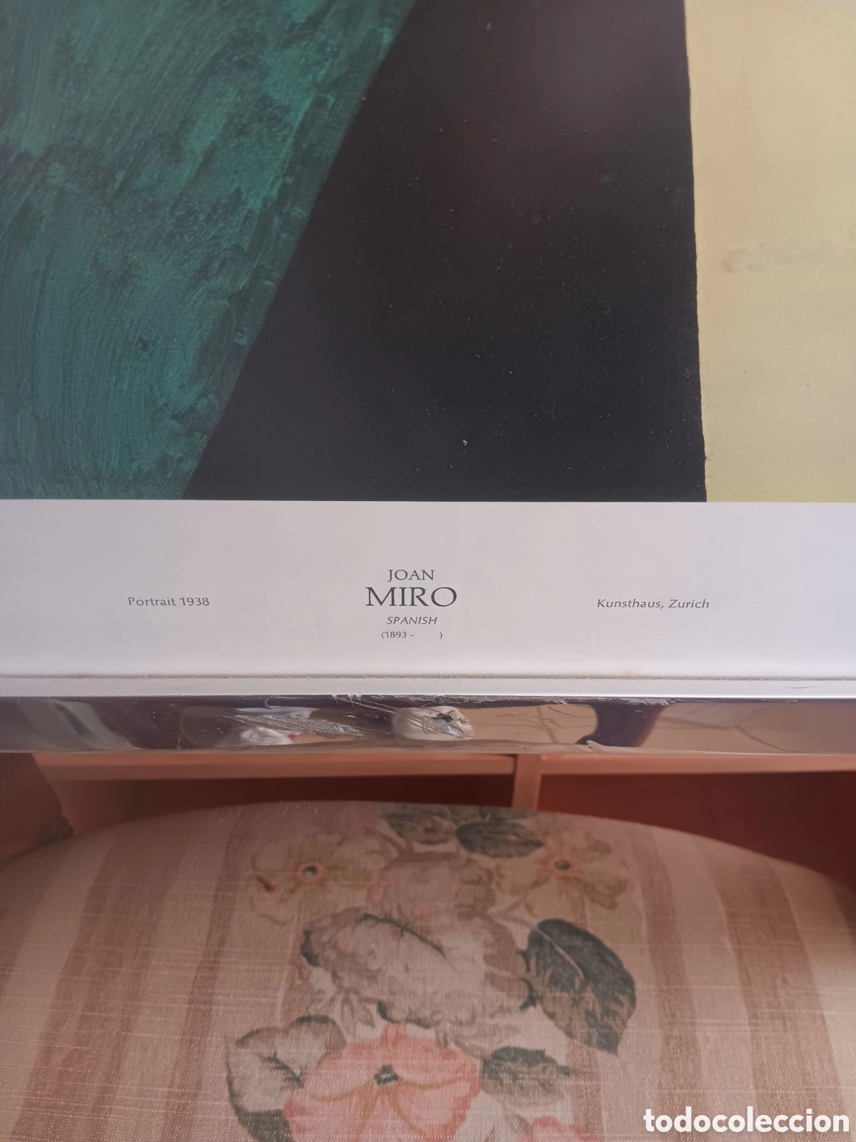 Arte: L&aacute;mina enmarcada de Joan Mir&oacute; - Foto 3