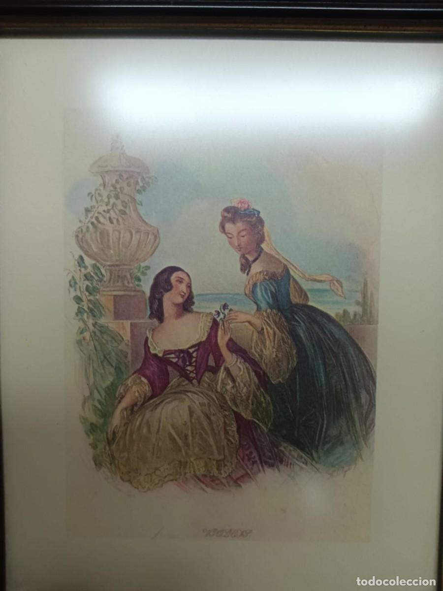 Arte: L&Aacute;MINA &rdquo;LA AMISTAD&rdquo; ENMARCADA - Foto 2