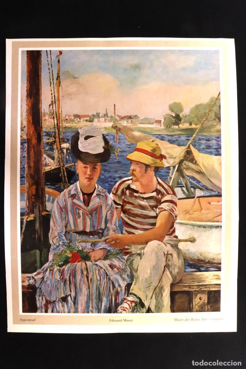 Arte: L&aacute;mina Argenteuil. Monet Argenteuil Print. - Foto 1