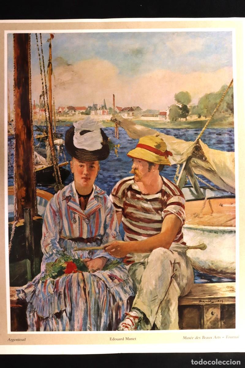 Arte: L&aacute;mina Argenteuil. Monet Argenteuil Print. - Foto 2