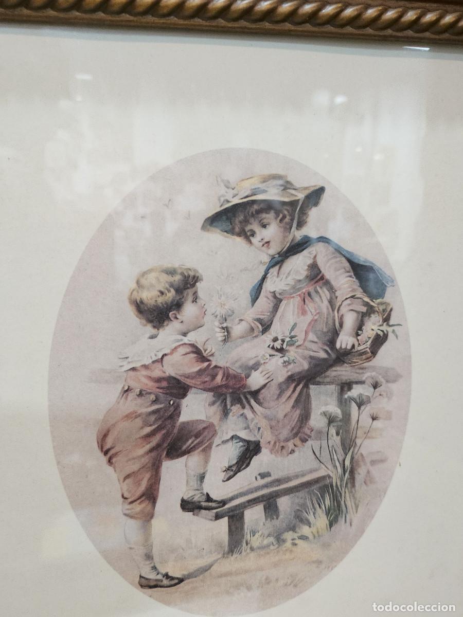 Arte: cuadro con laminas ni&ntilde;o - Foto 2