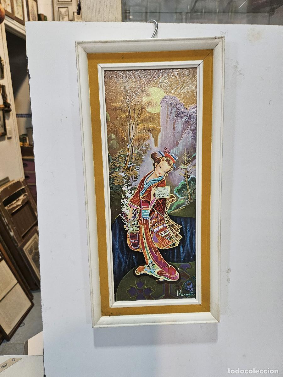 Arte: cuadro lamina oriental - Foto 1