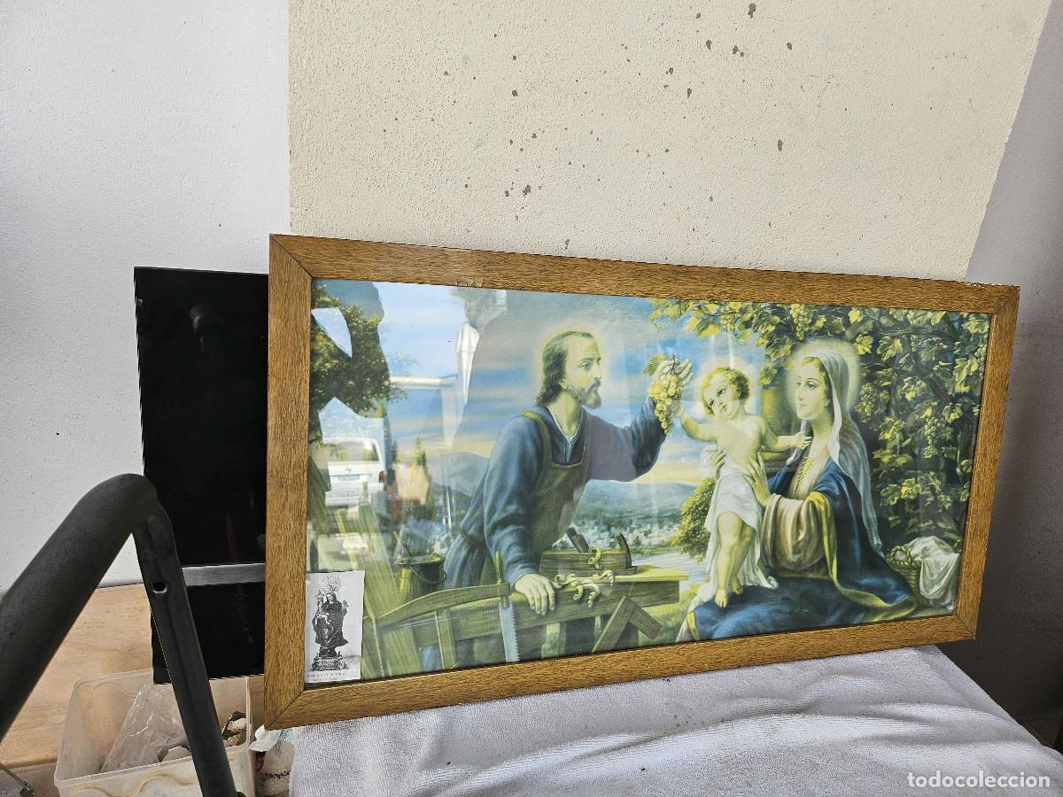 Arte: cuadro con lamina religiosa - Foto 2