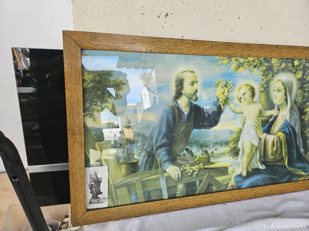 Arte: cuadro con lamina religiosa - Foto 3