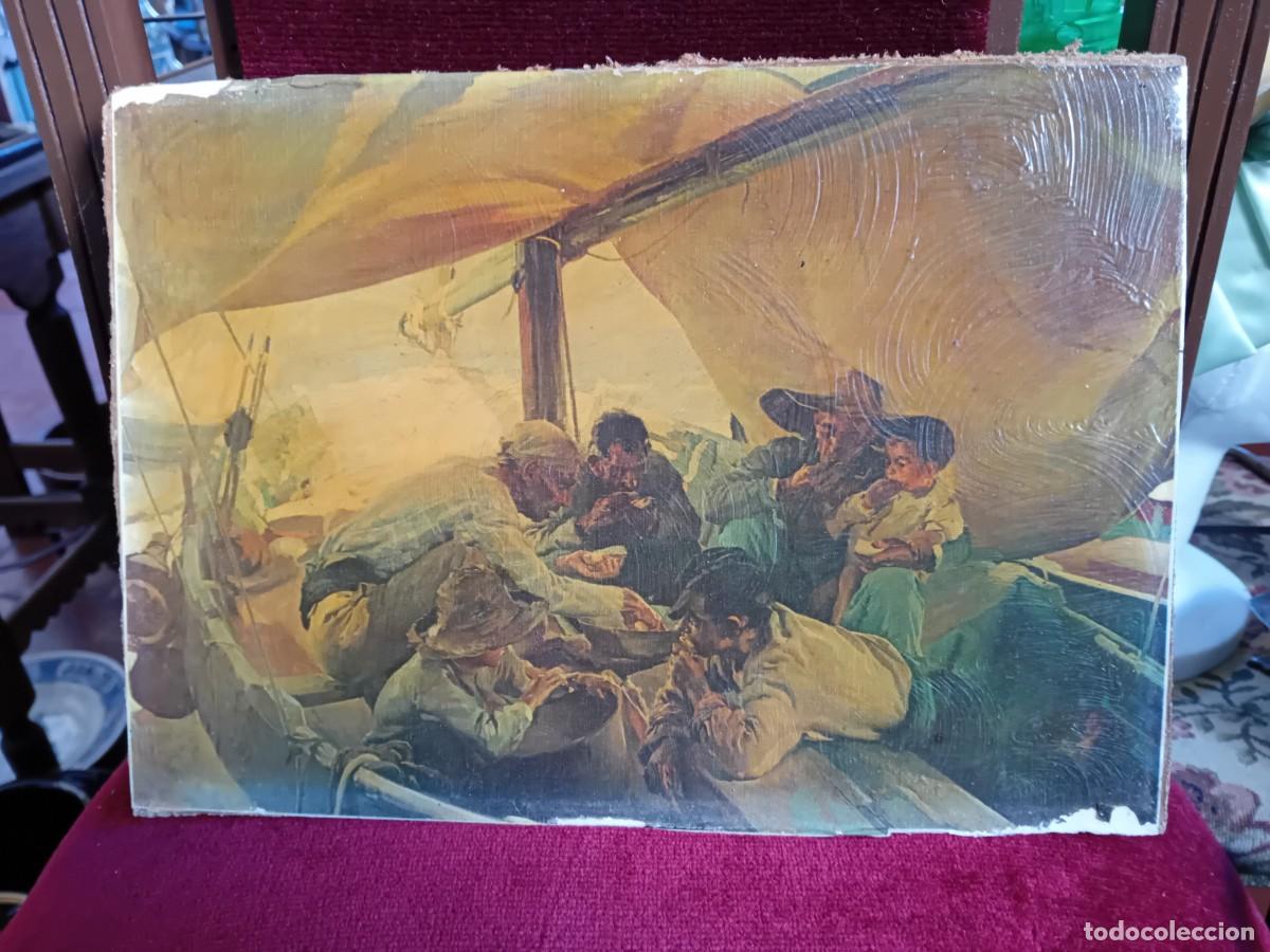 Arte: Comida en la barca de Joaqu&iacute;n Sorolla - Foto 1
