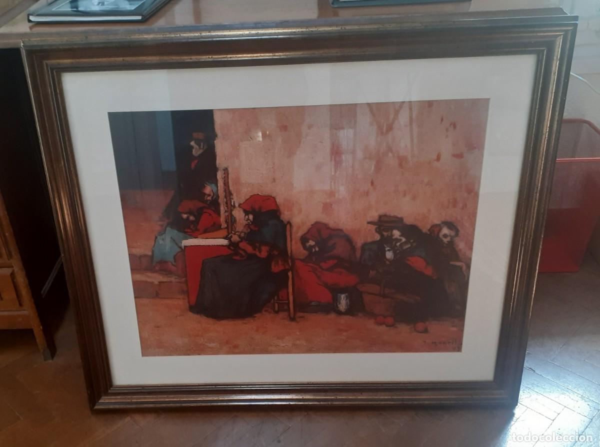 Arte: L&aacute;mina enmarcada de Isidre Nonell - Foto 1