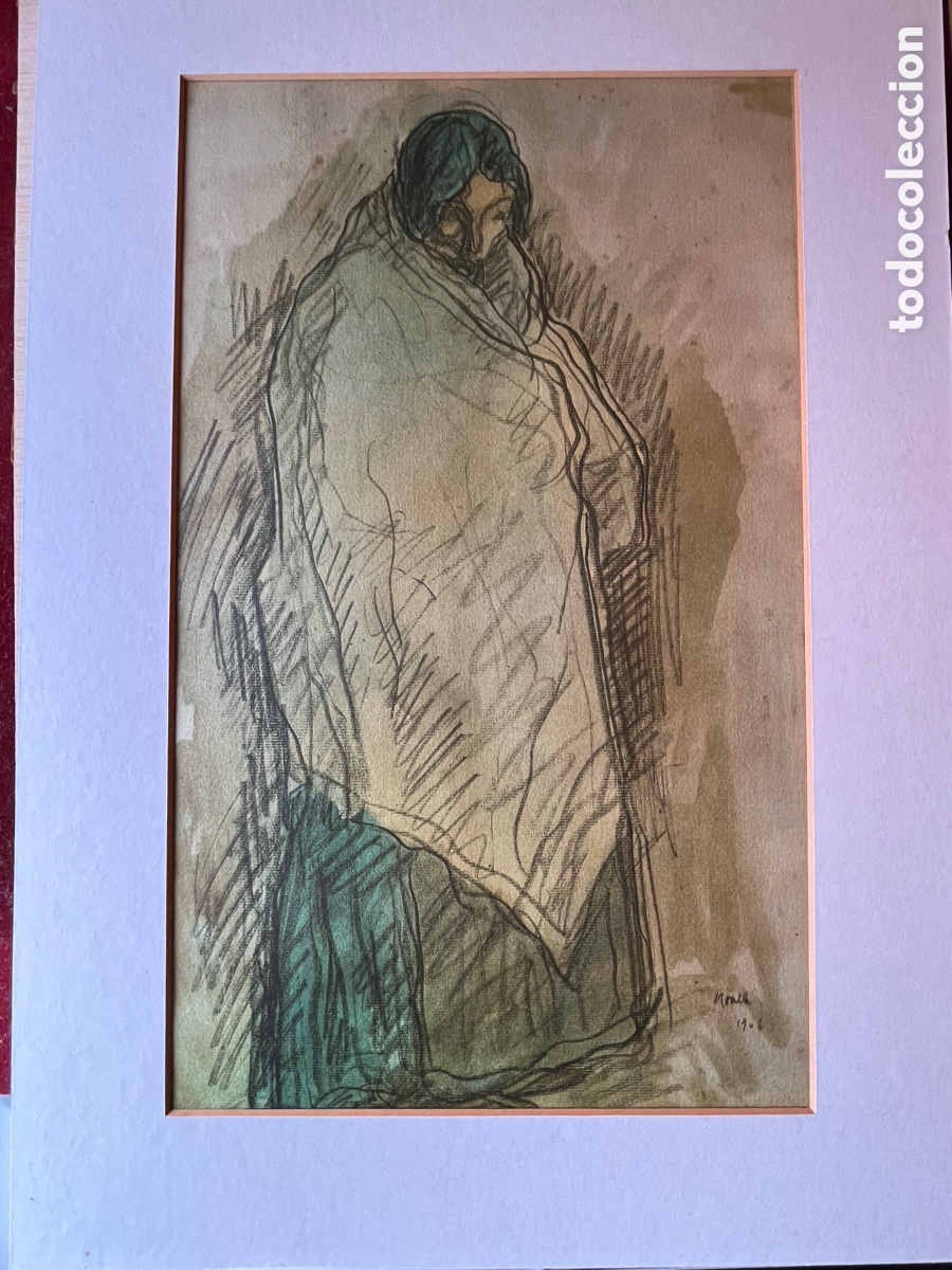 Arte: Reproduccion les Gitanes de Isidre Nonell - Foto 5