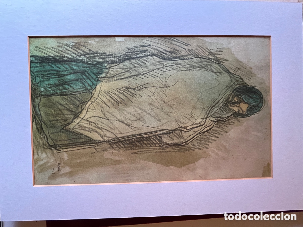 Arte: Reproduccion les Gitanes de Isidre Nonell - Foto 1