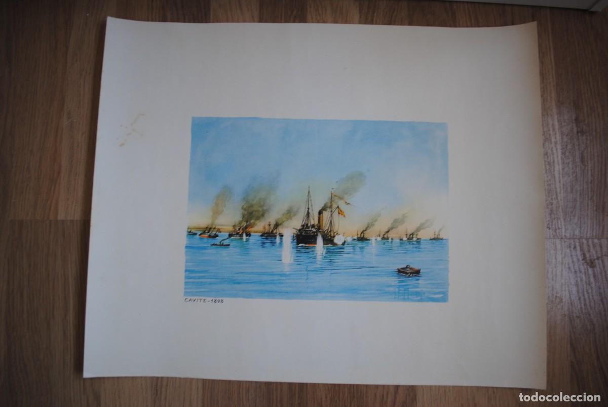 Arte: LAMINA MARINA DE , J.A . MONTOJO . - Foto 1