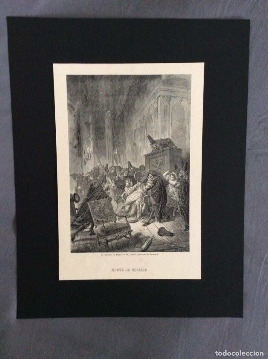 Arte: - Morte de Moli&eacute;re. Ano 192? - Foto 1