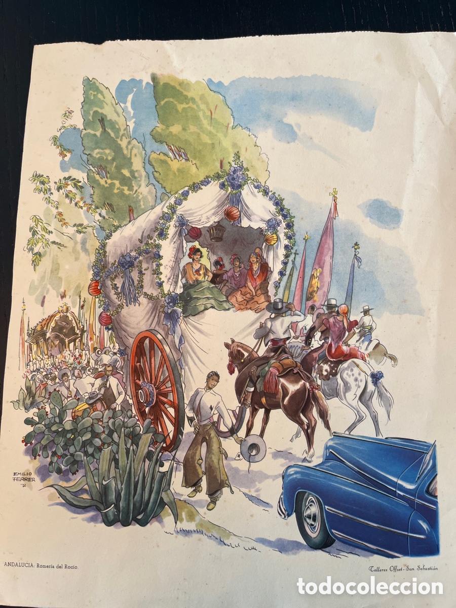 Arte: Emilio Ferrer. Romer&iacute;a del Roc&iacute;o. - Foto 1