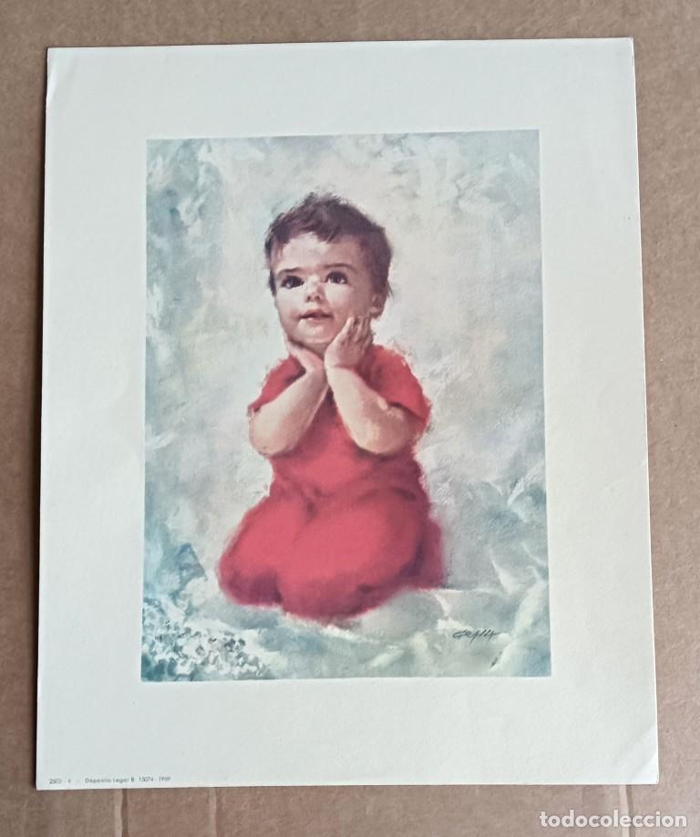 Arte: Lamina ni&ntilde;o 1959 .................... - Foto 1