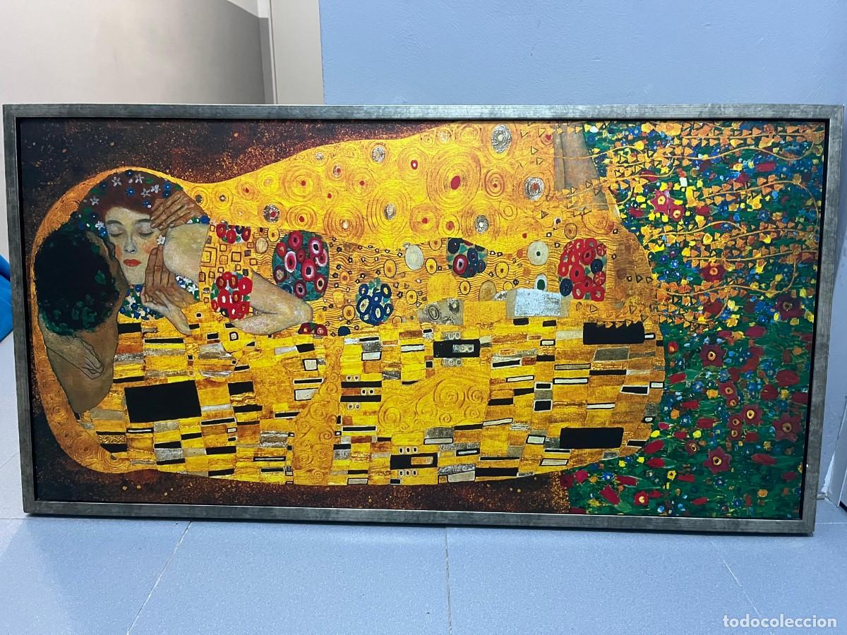 Arte: Cuadro El Beso de Gustav Klimt - Foto 1