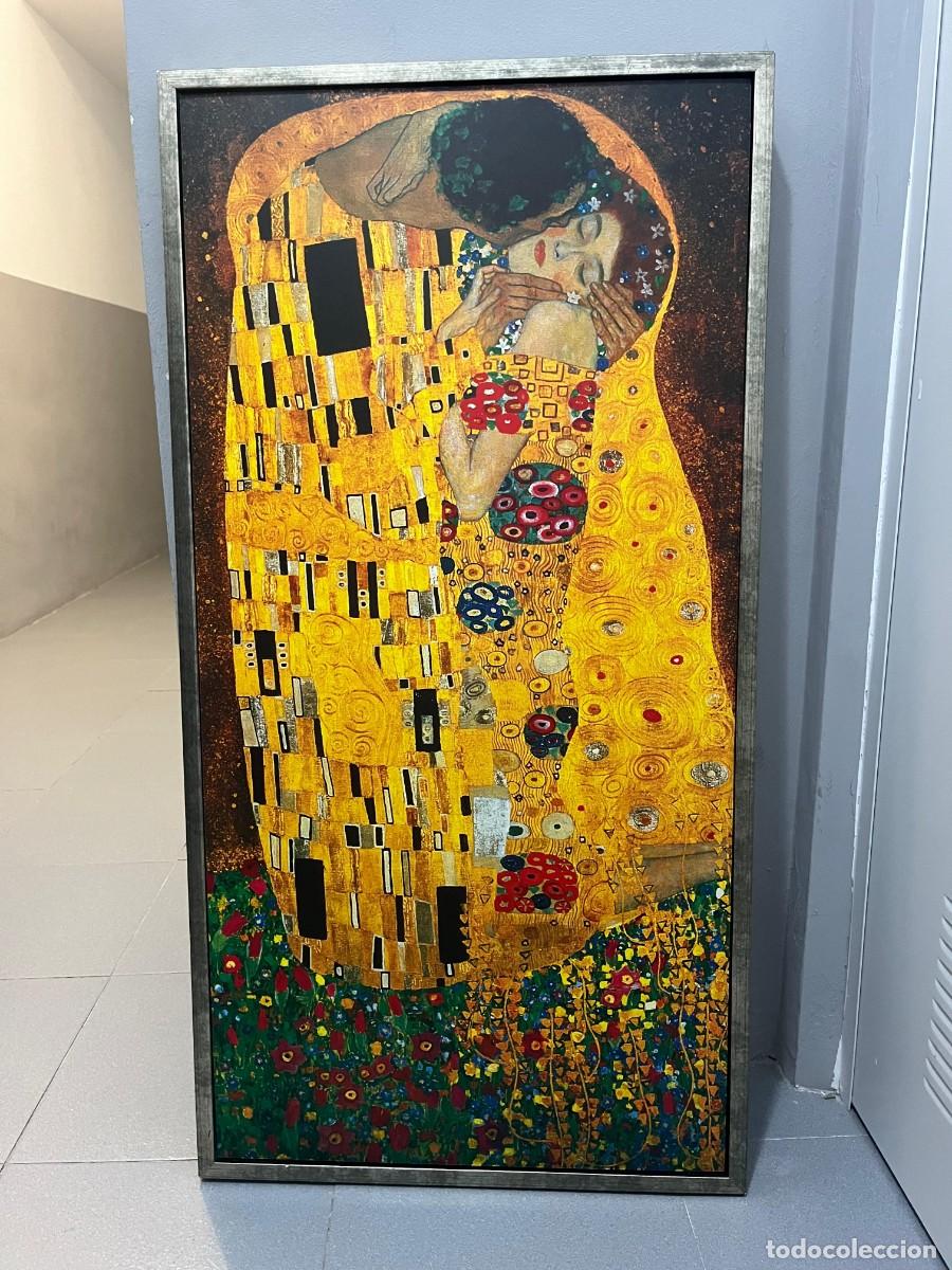 Arte: Cuadro El Beso de Gustav Klimt - Foto 2
