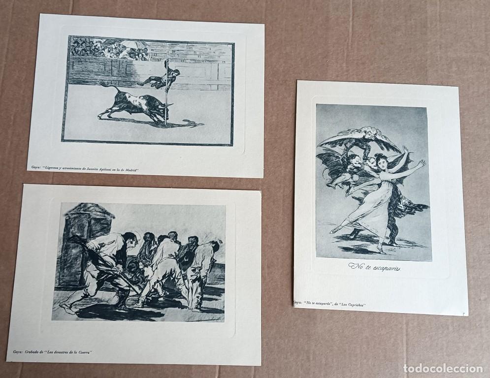 Arte: 3 grabados de Goya ............................... - Foto 1