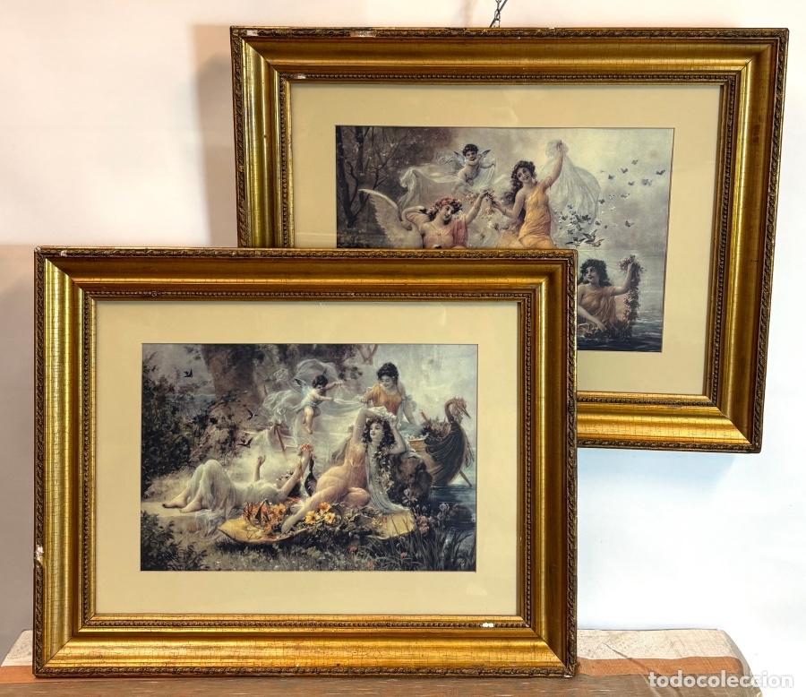 Arte: L&aacute;minas Antiguas Ninfas - Foto 1