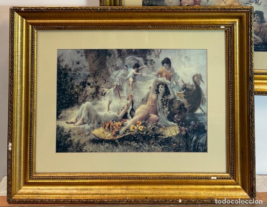 Arte: L&aacute;minas Antiguas Ninfas - Foto 3