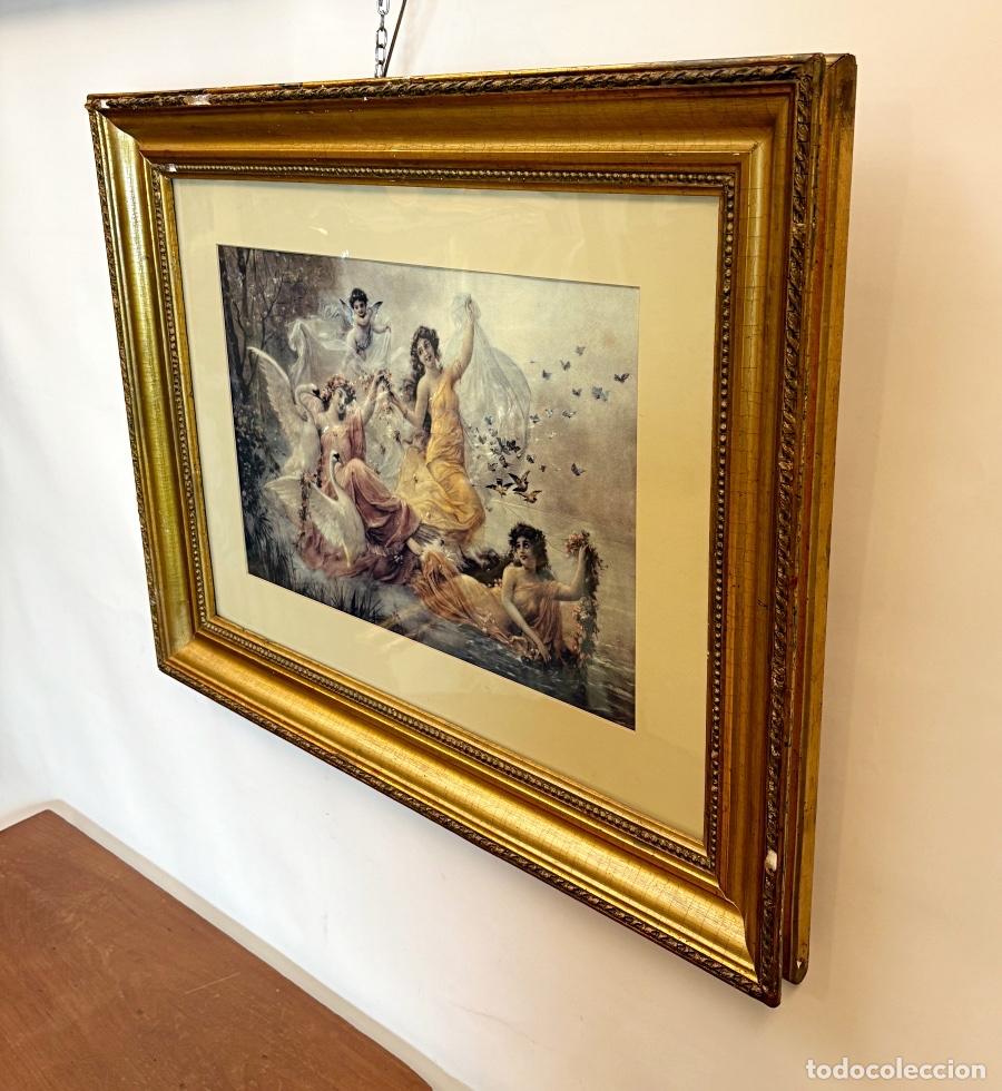 Arte: L&aacute;minas Antiguas Ninfas - Foto 6