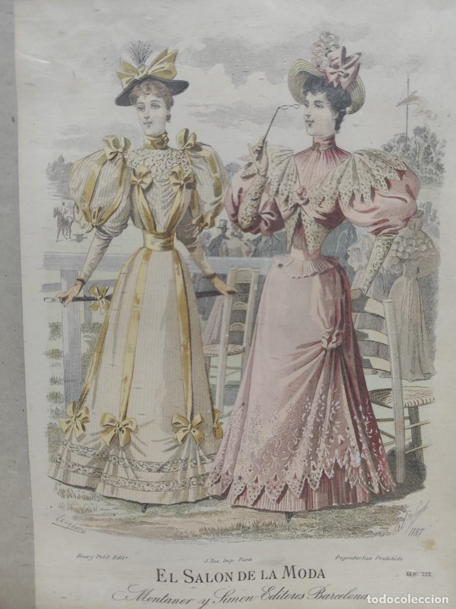Arte: L&aacute;minas Sal&oacute;n de la moda - Foto 5