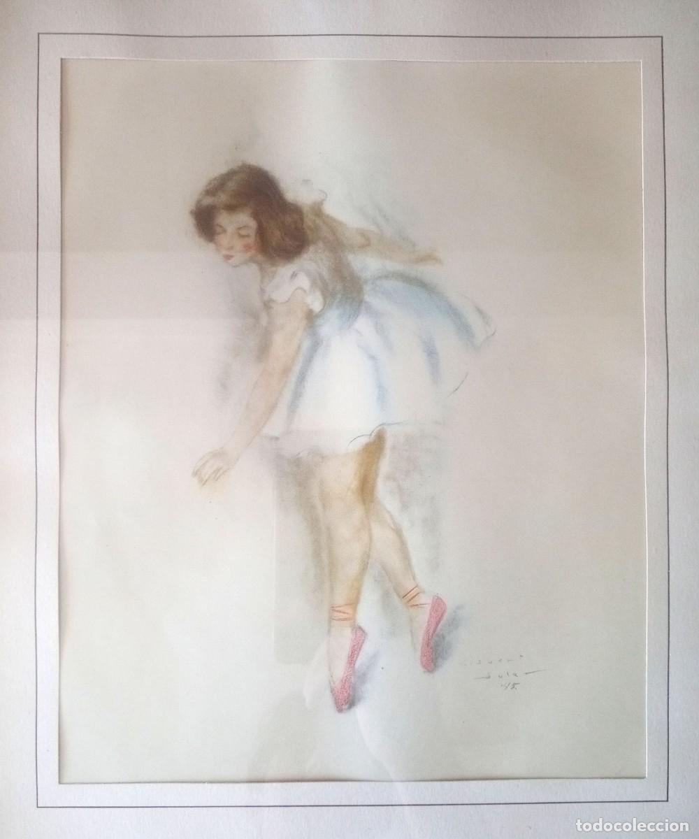 Arte: Lote l&aacute;minas Gisbert Soler Bailarinas - Foto 3