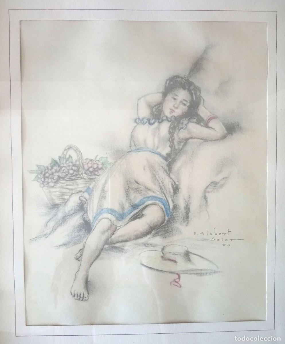 Arte: Lote l&aacute;minas Gisbert Soler Bailarinas - Foto 5